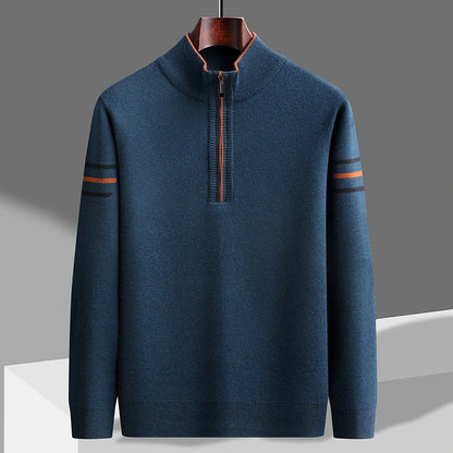 Caden | Pull en jacquard tricoté à blocs de couleurs pour hommes coréen