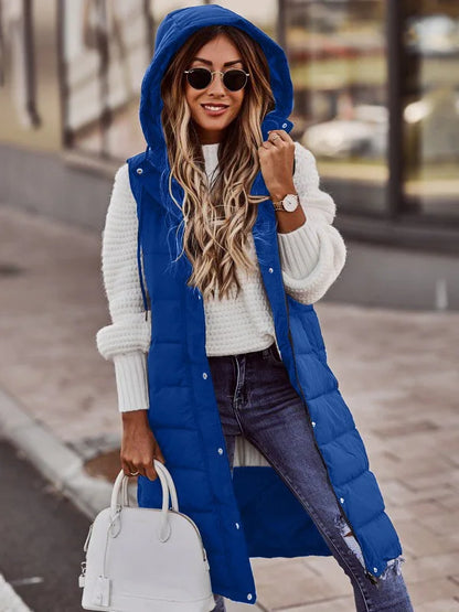 Arianell | Cardigan ouvert en coton mi-long