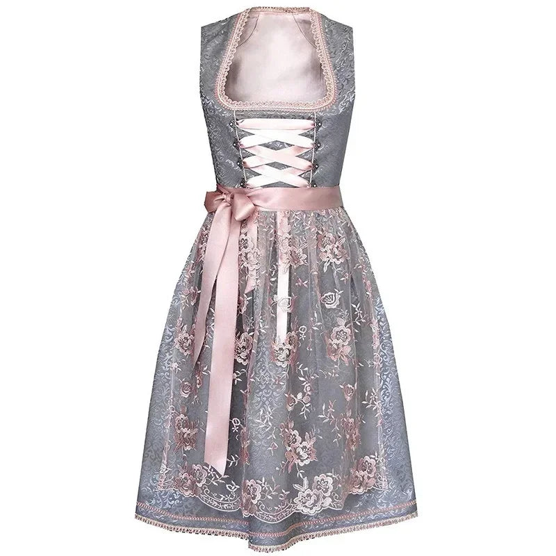 Elliana | Ceinture carrée de créateur pour femmes bavaroises Oktoberfest
