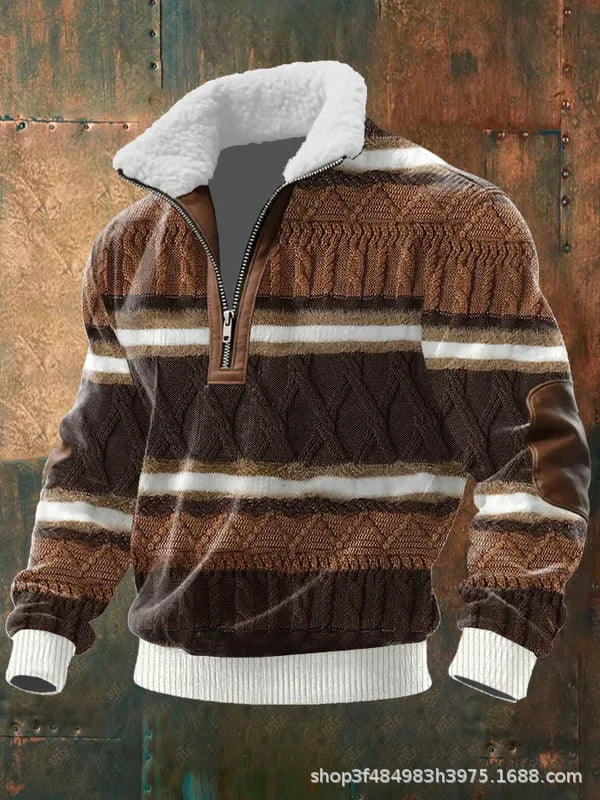 Kash | Pull à fermeture éclair mi-zip