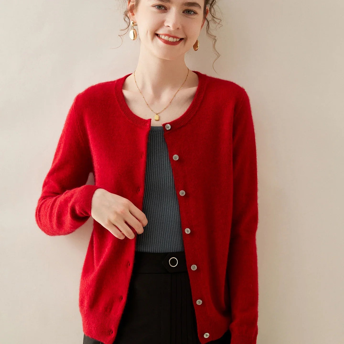 Soraya | Cardigan en Cachemire pour Femmes