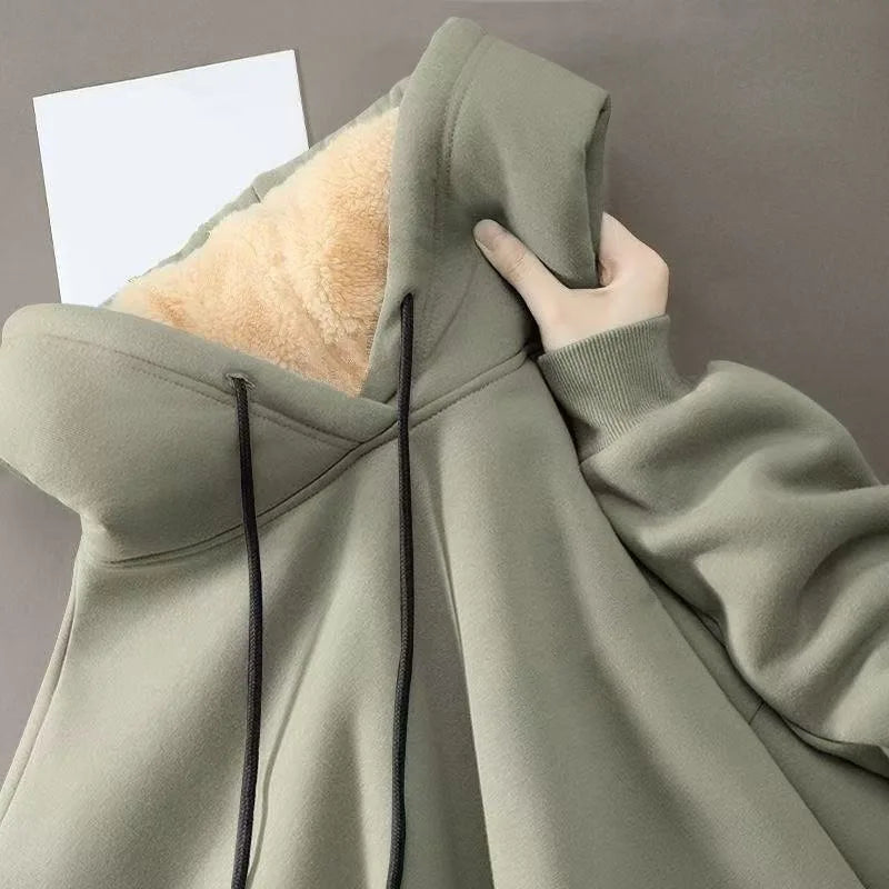 Varina | Hoodie ample en épais polaire chaud