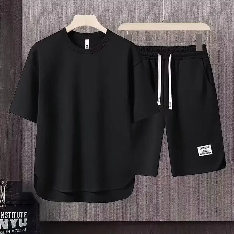 Fenrir | Ensemble Décontracté en Deux Pièces : T-shirt et Shorts