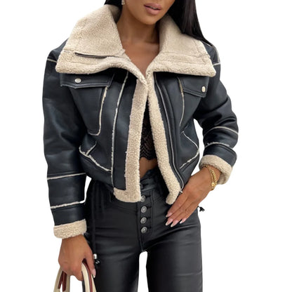 Meliora | Manteaux Gothique Grunge Manches Longues Zip Crop Tops