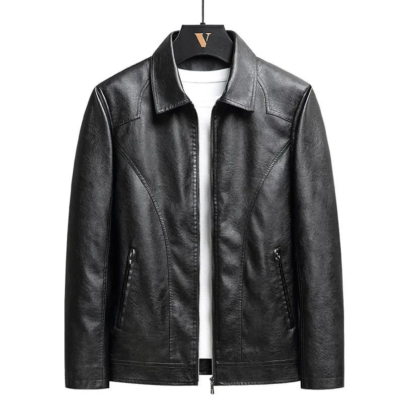 Emerson | Veste pour hommes confortable en cuir stylée