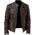 Knox | Veste en cuir de moto pour hommes Punk