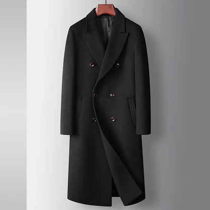 Callan | Manteau coupe-vent long croisé pour homme