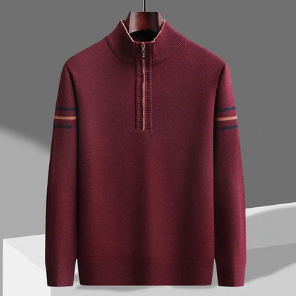 Caden | Pull en jacquard tricoté à blocs de couleurs pour hommes coréen