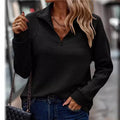 Kiera | Sweatshirts pour femmes à col montant avec fermeture éclair