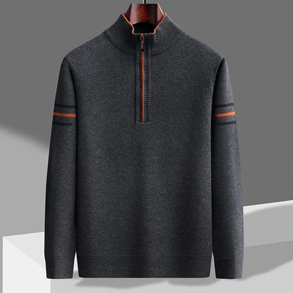 Caden | Pull en jacquard tricoté à blocs de couleurs pour hommes coréen