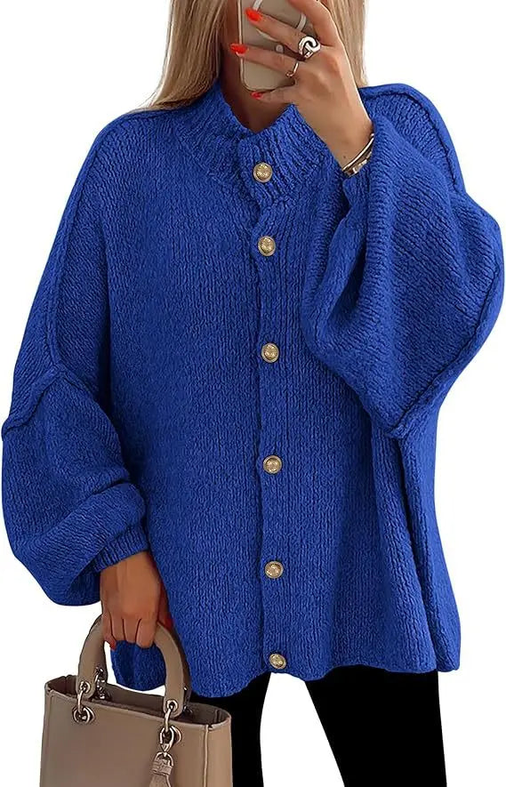 Kaylee | Cardigan Ouvert en Fleece avec Revers