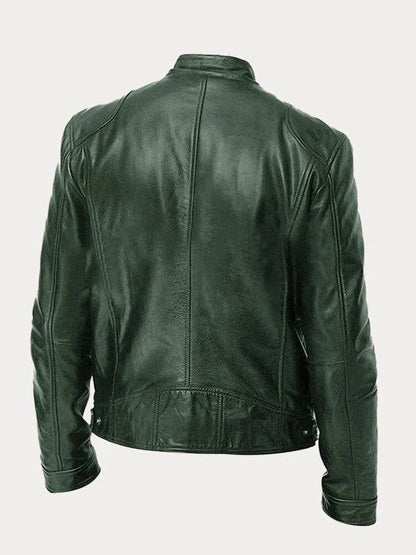Chiron | Veste en cuir décontractée