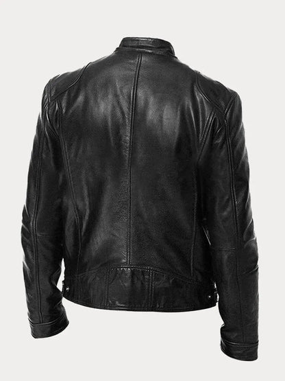 Chiron | Veste en cuir décontractée