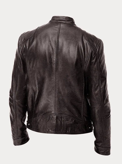 Chiron | Veste en cuir décontractée