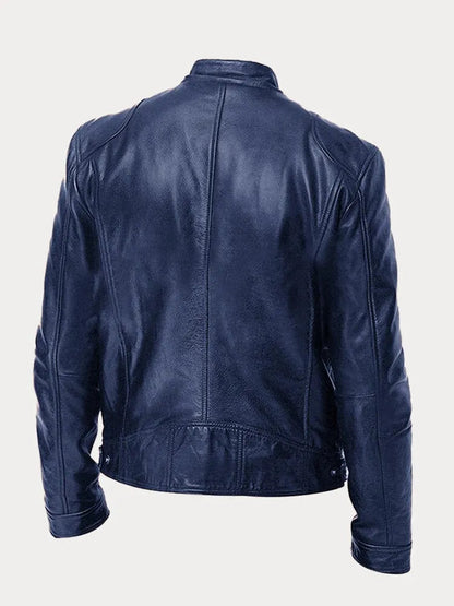 Chiron | Veste en cuir décontractée