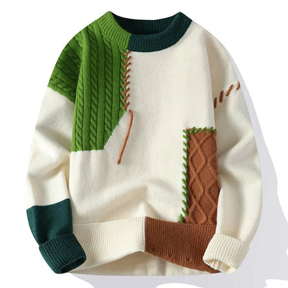 Kaiden | Pull en Tricot Épais pour Hommes Style Coréen