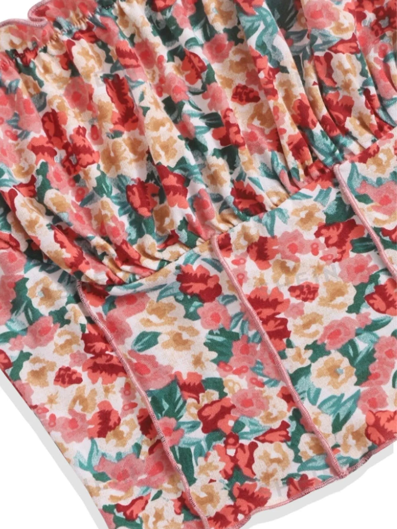 ATELIER | Tenue de Plage Décontractée à Imprimé Floral