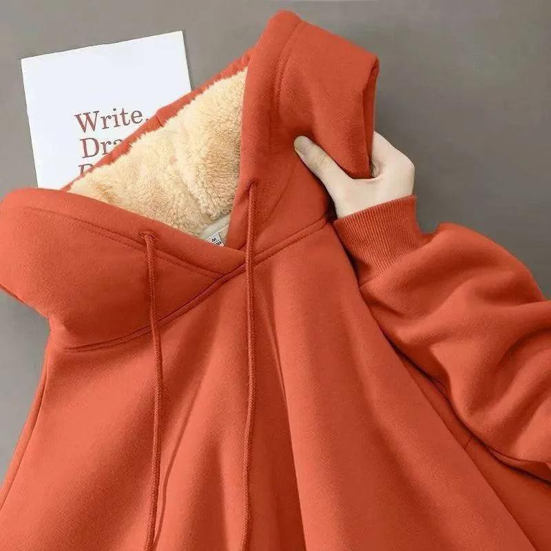 Varina | Hoodie ample en épais polaire chaud