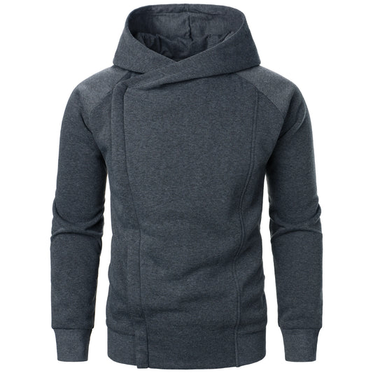 Brody | Haut à capuche uni pour homme à manches longues