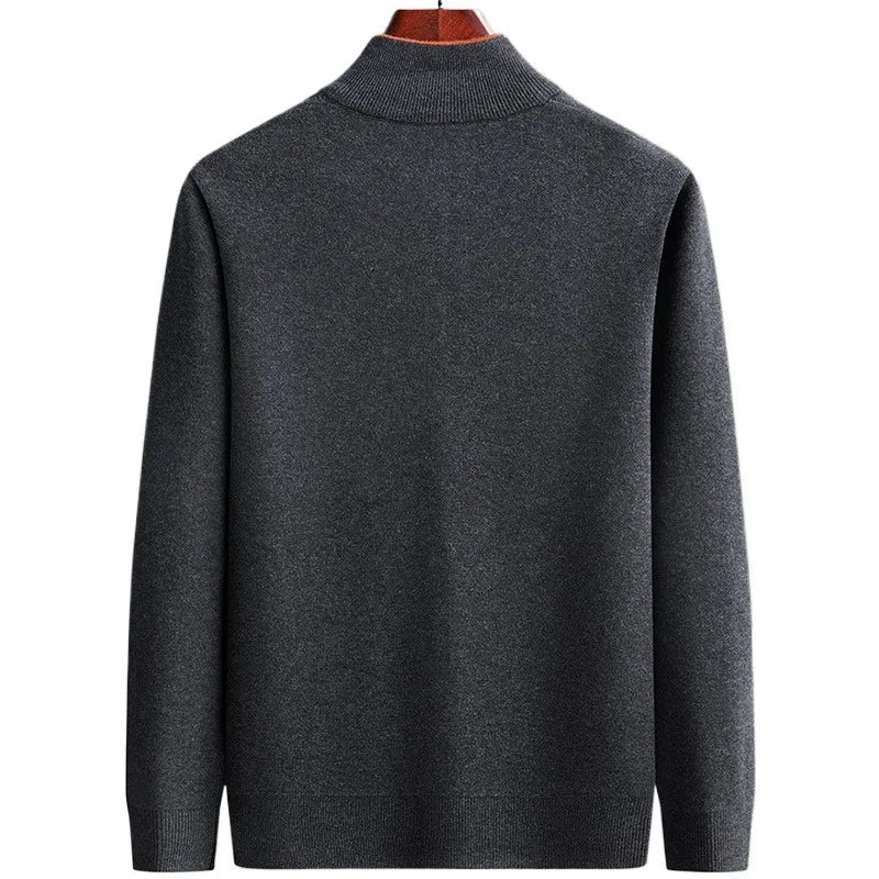 Caden | Pull en jacquard tricoté à blocs de couleurs pour hommes coréen
