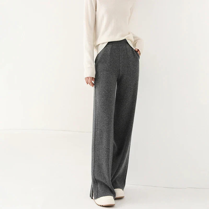Pantalon Unisexe en Laine – Élégant et Confortable