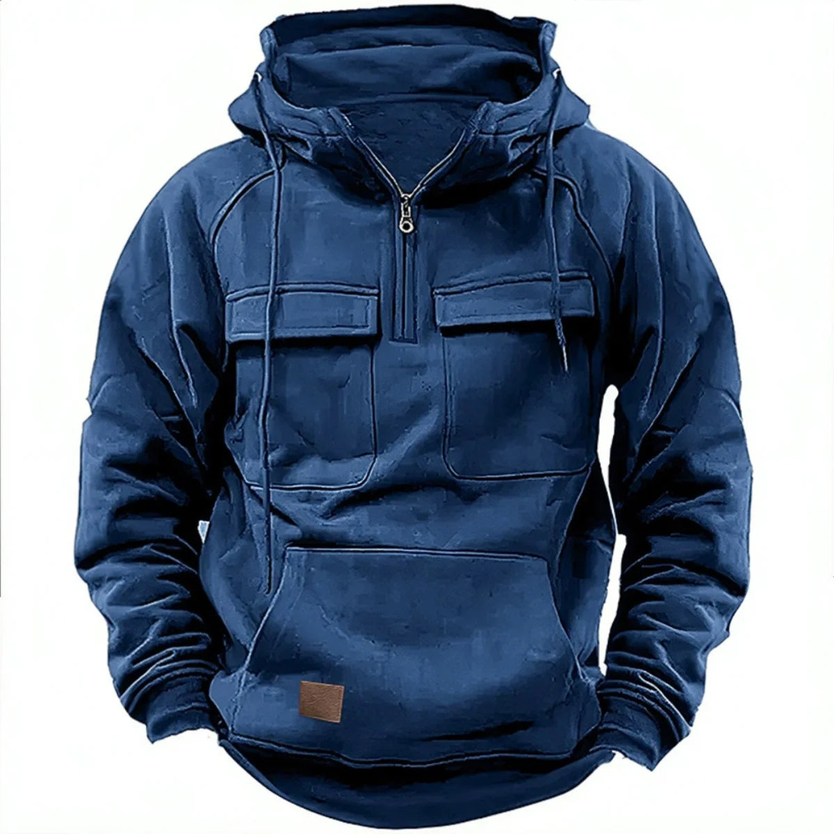 Malakai | Sweat à capuche pour homme monochrome décontracté