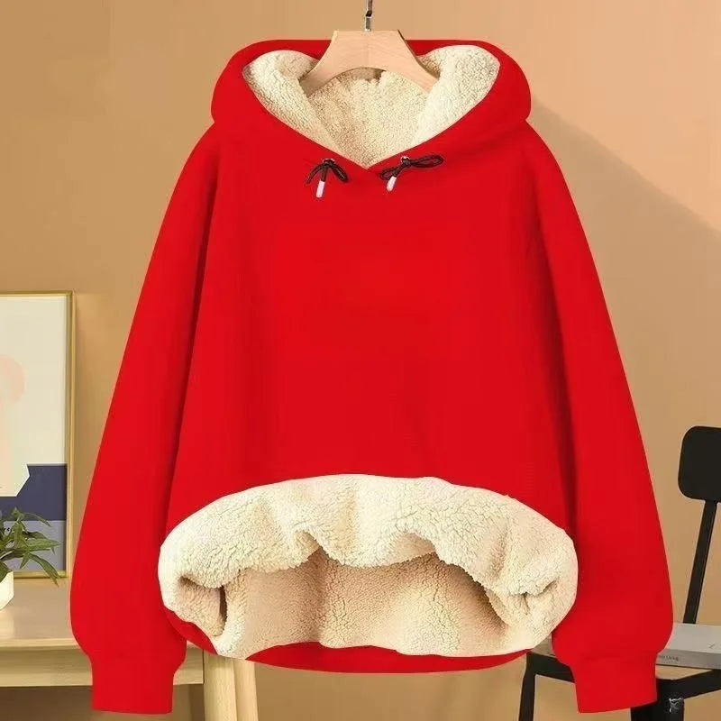 Varina | Hoodie ample en épais polaire chaud