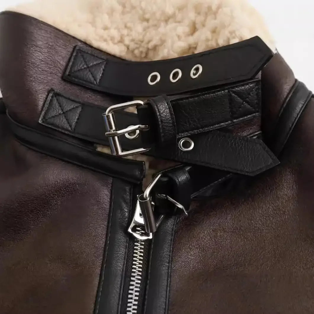 Alison | Manteau en fourrure pour femmes en automne