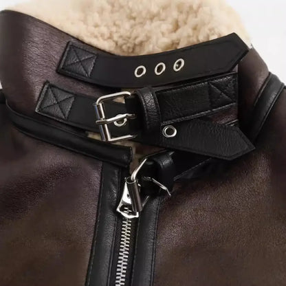 Alison | Manteau en fourrure pour femmes en automne