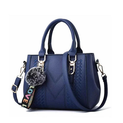 Sac à Épaule en Cuir Brodé Élégance Femme