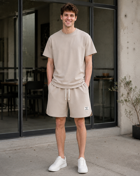 Fenrir | Ensemble Décontracté en Deux Pièces : T-shirt et Shorts