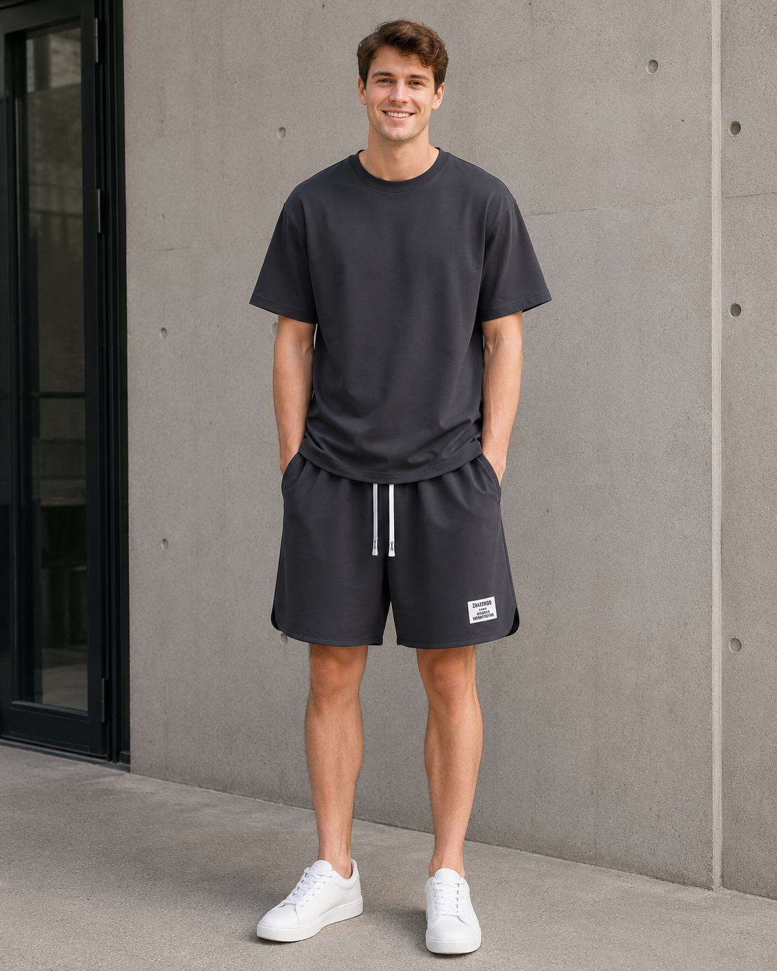 Fenrir | Ensemble Décontracté en Deux Pièces : T-shirt et Shorts