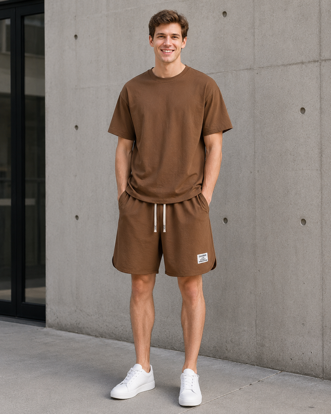 Fenrir | Ensemble Décontracté en Deux Pièces : T-shirt et Shorts