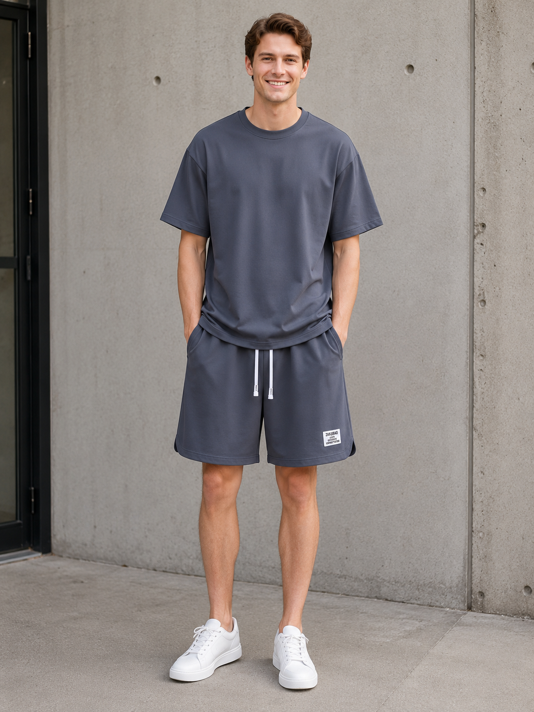 Fenrir | Ensemble Décontracté en Deux Pièces : T-shirt et Shorts