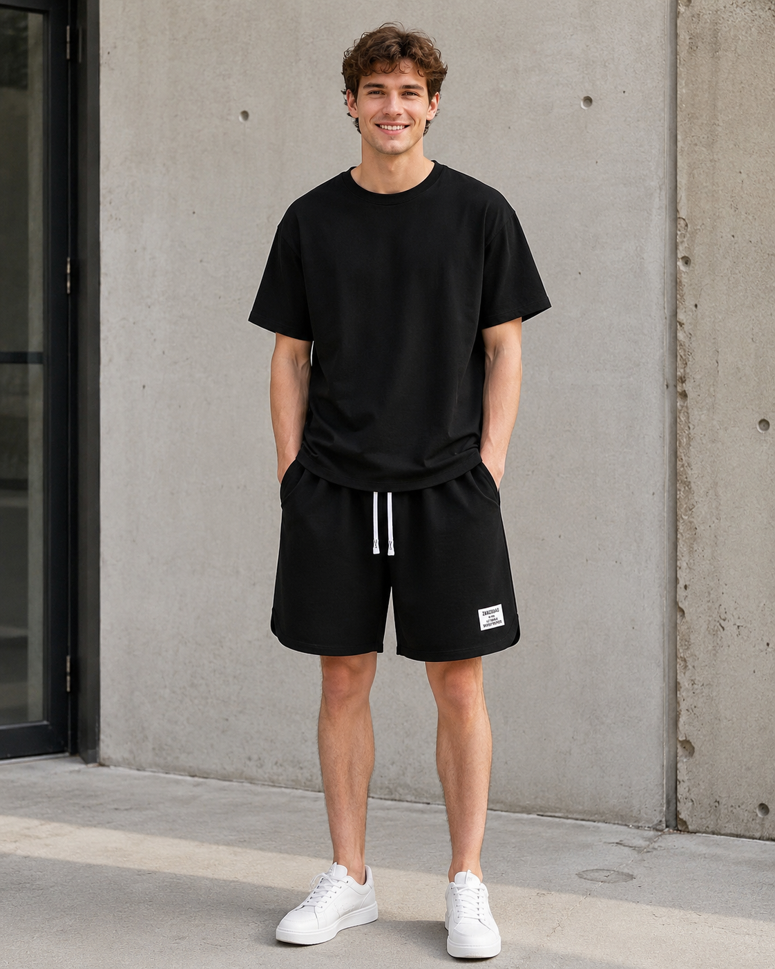 Fenrir | Ensemble Décontracté en Deux Pièces : T-shirt et Shorts