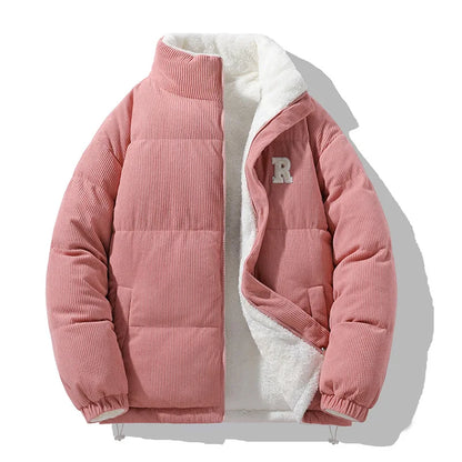 Edvin | Veste d’hiver en velours côtelé avec poches