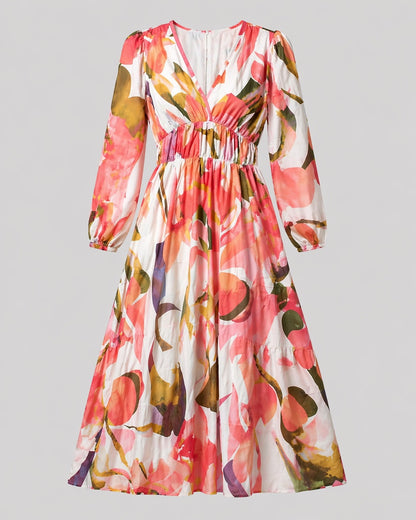 Carlotta Robe Fleurie Élégante