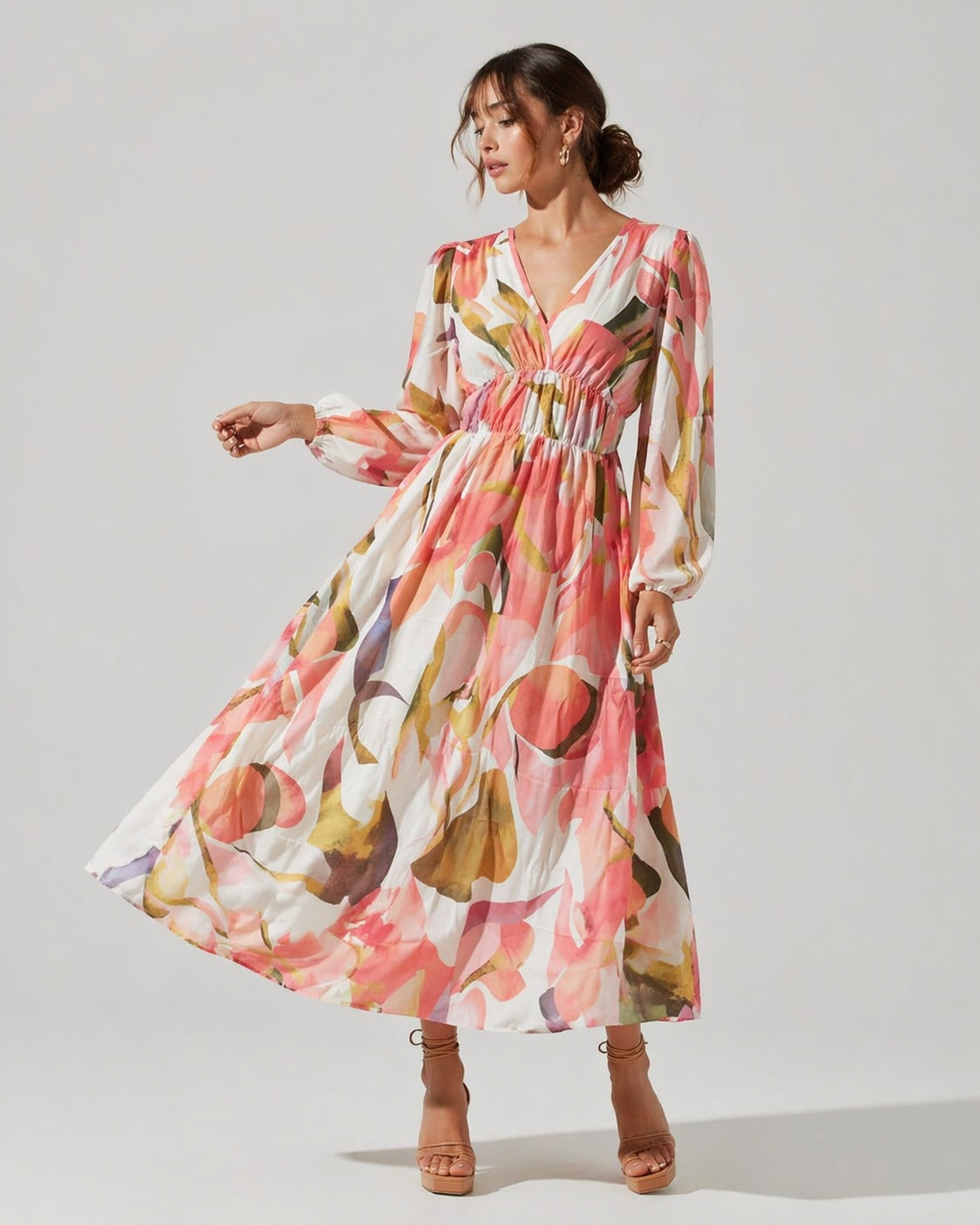 Carlotta Robe Fleurie Élégante
