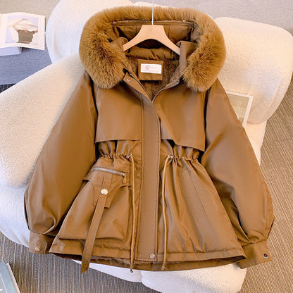 ERIKA – Manteau d'hiver élégant avec fourrure
