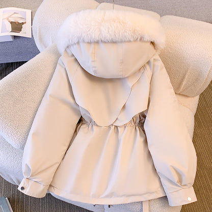 ERIKA – Manteau d'hiver élégant avec fourrure