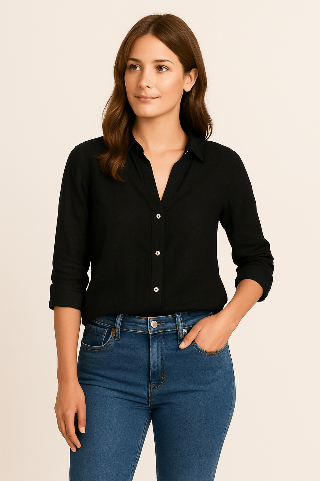Chemisier d’Été Femme – Léger et Élégant pour Bureau et Loisirs