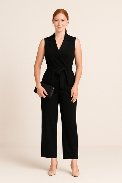 Combinaison Femme Manches Longues – Coupe Large Élégante
