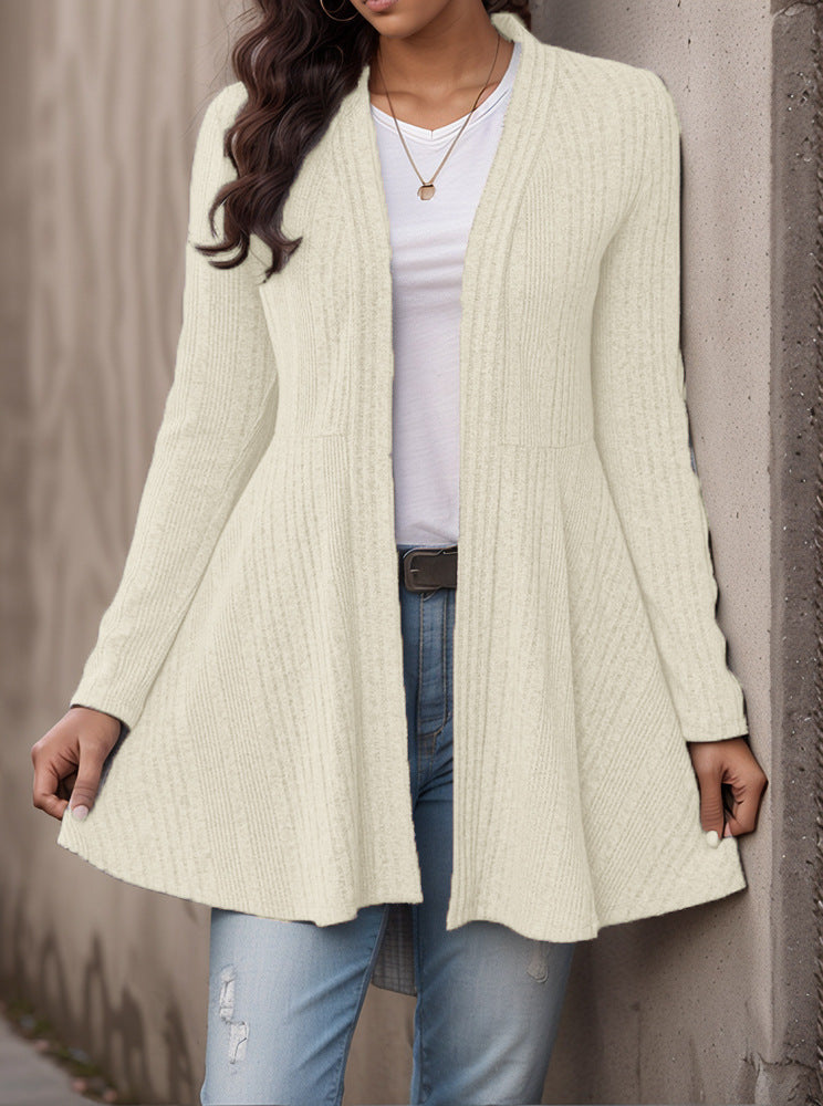Sonora | Cardigan en maille brossée rayée