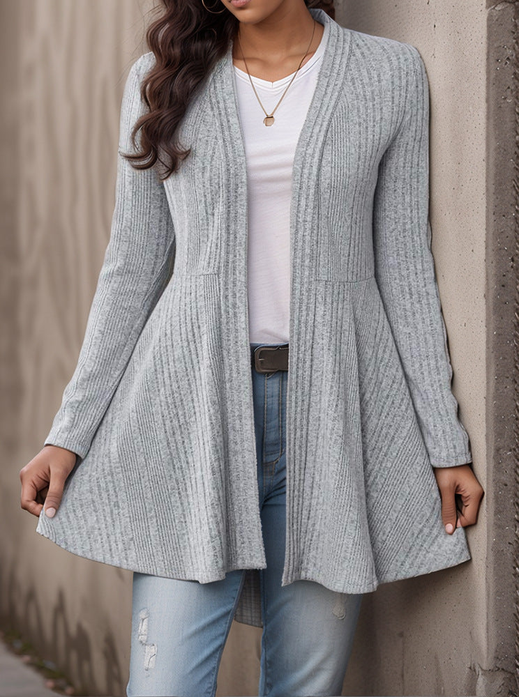 Sonora | Cardigan en maille brossée rayée