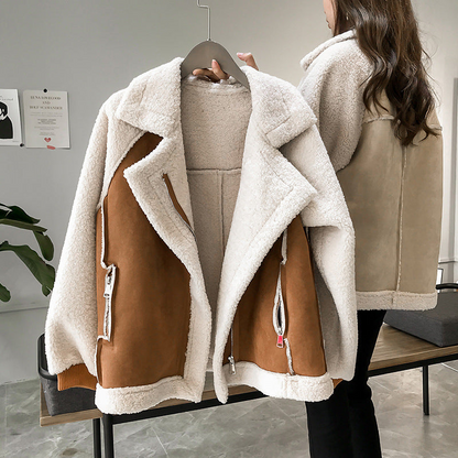 Safiya | Veste aviateur surdimensionnée