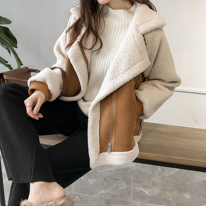 Safiya | Veste aviateur surdimensionnée