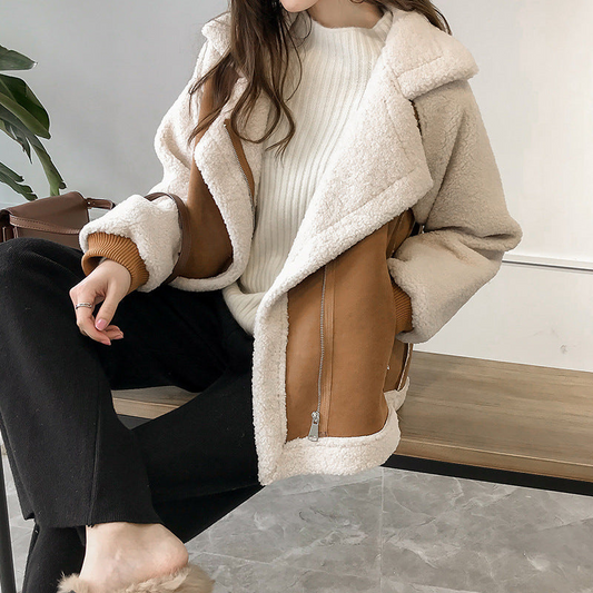 Safiya | Veste aviateur surdimensionnée