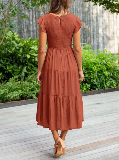 Megan | Robe raffinée couvrant le ventre