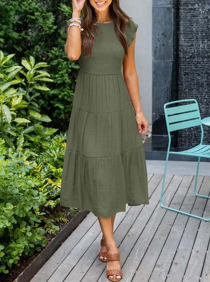 Megan | Robe raffinée couvrant le ventre