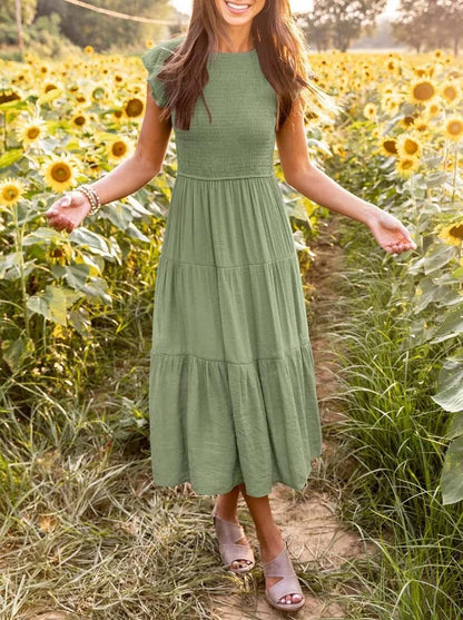 Megan | Robe raffinée couvrant le ventre